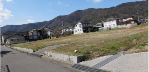 三豊市高瀬町比地、土地の外観画像です