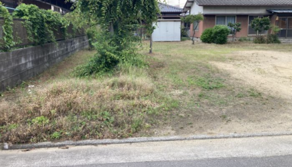 三豊市詫間町松崎、土地の外観画像です