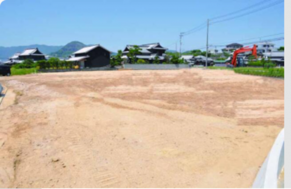 三豊市高瀬町上高瀬、土地の外観画像です