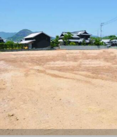 三豊市高瀬町上高瀬、土地の外観画像です