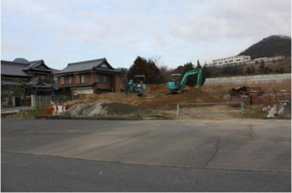 三豊市三野町大見、土地の外観画像です