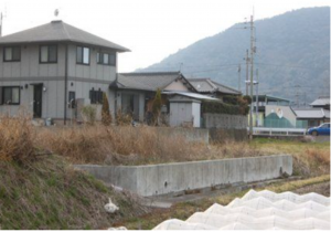 三豊市三野町吉津、土地の外観画像です