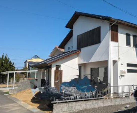 三豊市高瀬町下勝間、中古一戸建ての外観画像です