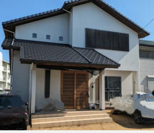 三豊市高瀬町下勝間、中古一戸建ての外観画像です