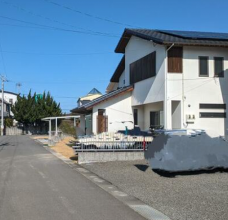 三豊市高瀬町下勝間、中古一戸建ての外観画像です
