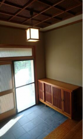 観音寺市大野原町萩原、中古一戸建ての玄関画像です