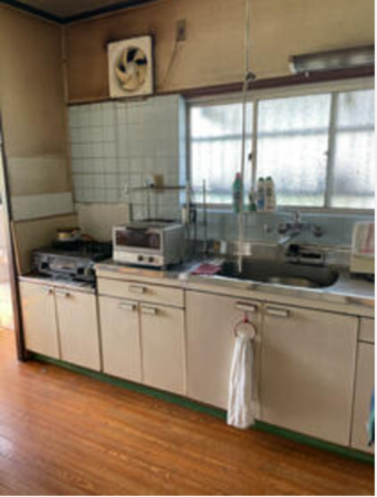 観音寺市柞田町、中古一戸建てのキッチン画像です