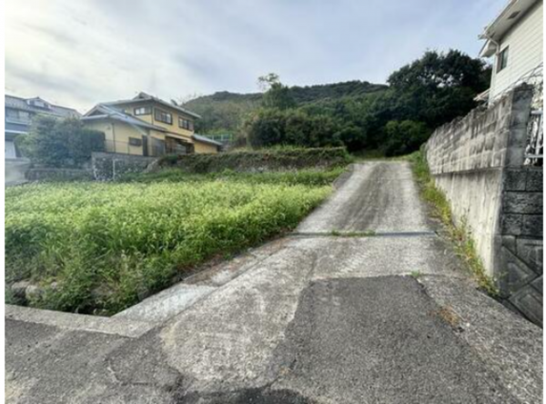 三豊市高瀬町下麻、土地の外観画像です