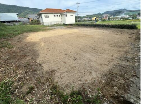 三豊市高瀬町下麻、土地の外観画像です