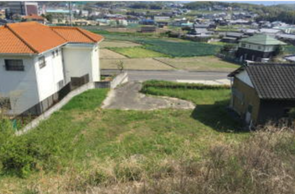 三豊市高瀬町下麻、土地の外観画像です