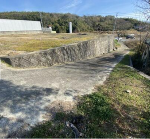 三豊市高瀬町羽方、土地の外観画像です