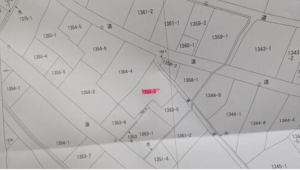 三豊市詫間町詫間、土地の間取り画像です