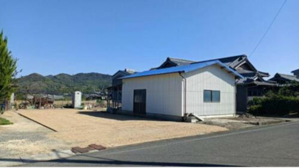 三豊市高瀬町下勝間、土地の外観画像です