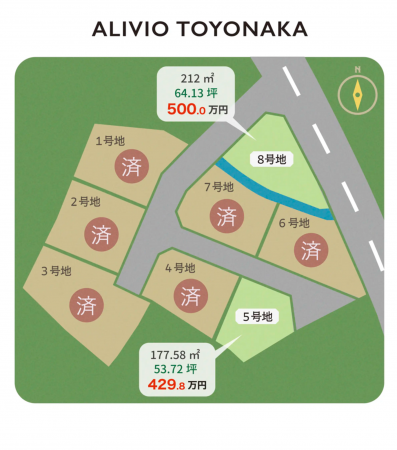 三豊市豊中町本山甲、土地の間取り画像です