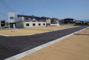 三豊市高瀬町新名、土地の外観画像です