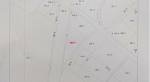 三豊市高瀬町上高瀬、土地の間取り画像です