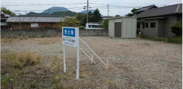 三豊市高瀬町上高瀬、土地の外観画像です