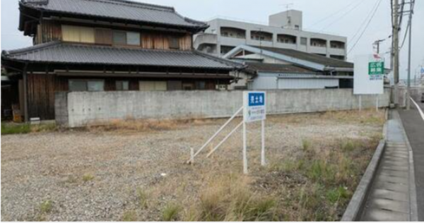 三豊市高瀬町上高瀬、土地の外観画像です
