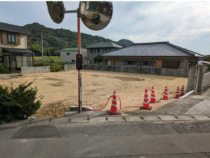 三豊市高瀬町比地、土地の外観画像です