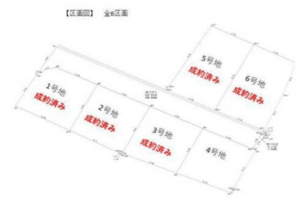観音寺市出作町、土地の間取り画像です