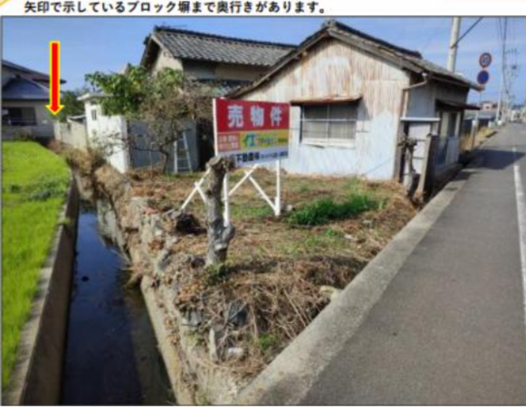 観音寺市柞田町、土地の外観画像です