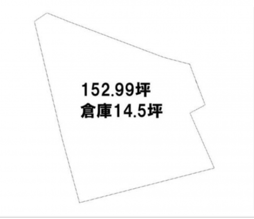 観音寺市豊浜町和田、土地の間取り画像です