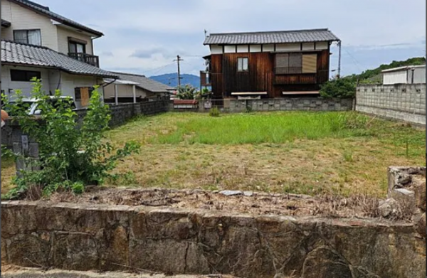 三豊市詫間町松崎、土地の外観画像です