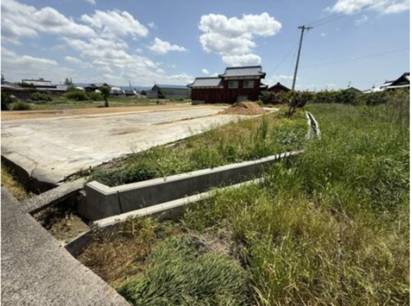 三豊市豊中町笠田笠岡、土地の外観画像です
