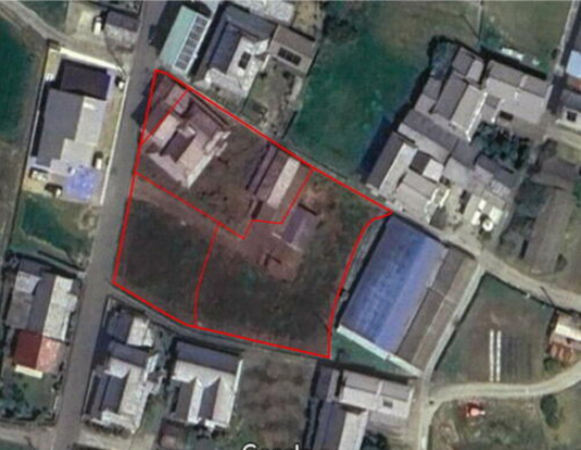 三豊市豊中町笠田笠岡、土地の間取り画像です