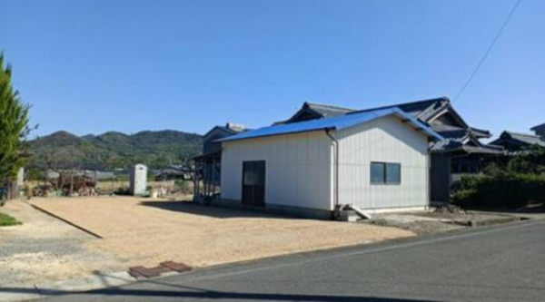 三豊市高瀬町下勝間、土地の外観画像です