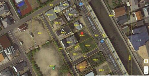 三豊市仁尾町仁尾辛、土地の間取り画像です