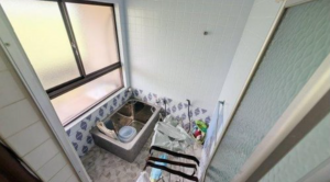 三豊市豊中町上高野、中古一戸建ての風呂画像です