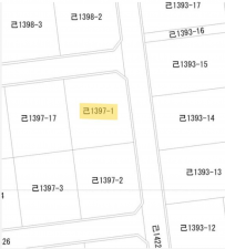 三豊市仁尾町仁尾己、土地の間取り画像です