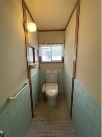観音寺市柞田町、中古一戸建てのトイレ画像です