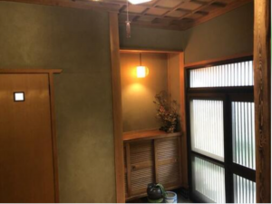 観音寺市柞田町、中古一戸建ての玄関画像です