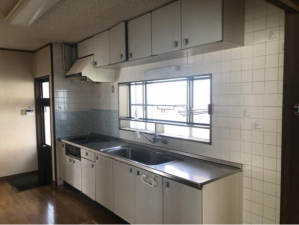 観音寺市植田町、中古一戸建てのキッチン画像です