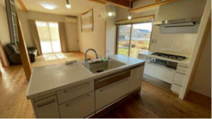 三豊市詫間町大浜、中古一戸建てのキッチン画像です