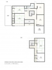 観音寺市新田町、中古一戸建ての間取り画像です