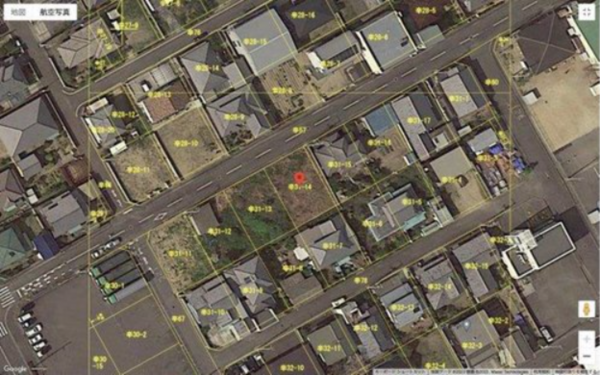 三豊市仁尾町仁尾辛、土地の間取り画像です