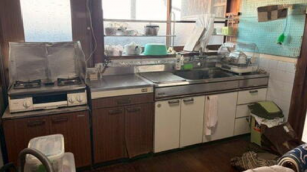 三豊市詫間町詫間、中古一戸建てのキッチン画像です