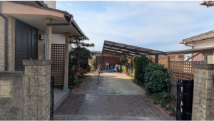 観音寺市村黒町、中古一戸建ての駐車場画像です