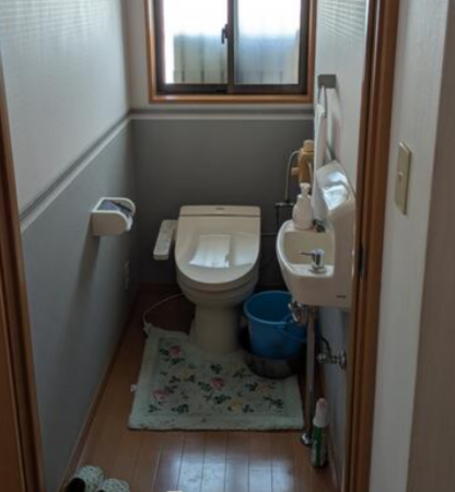 観音寺市村黒町、中古一戸建てのトイレ画像です