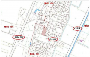 観音寺市豊浜町和田、土地の間取り画像です