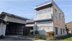 三豊市高瀬町比地、中古一戸建ての外観画像です