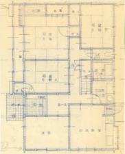 観音寺市八幡町、中古一戸建ての間取り画像です