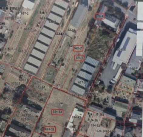 三豊市詫間町詫間、土地の間取り画像です
