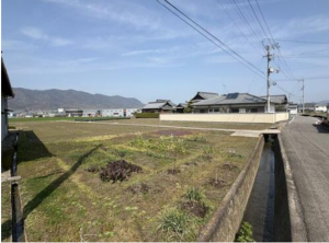 三豊市豊中町笠田竹田、土地の外観画像です