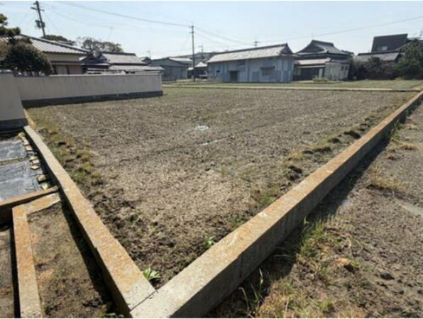 三豊市豊中町笠田竹田、土地の外観画像です