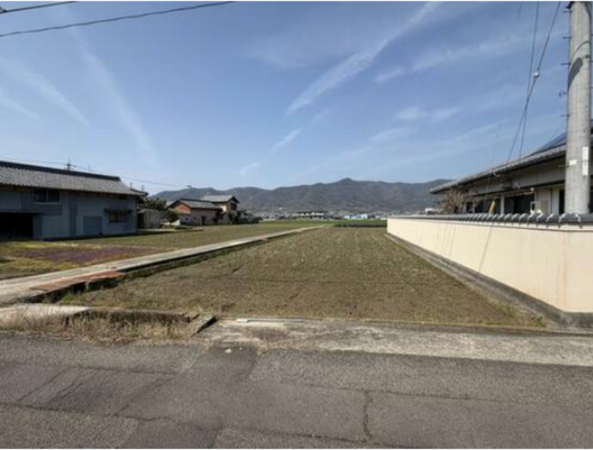 三豊市豊中町笠田竹田、土地の外観画像です