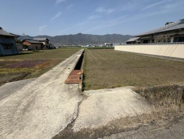 三豊市豊中町笠田竹田、土地の外観画像です